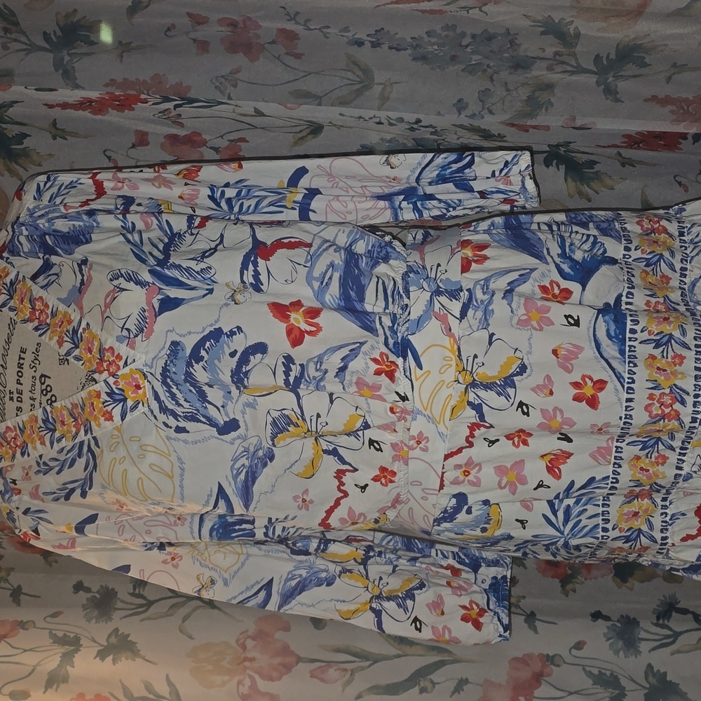 Rachel Zoe Floral Blouse And Skirt Set - Picture 2 of 6